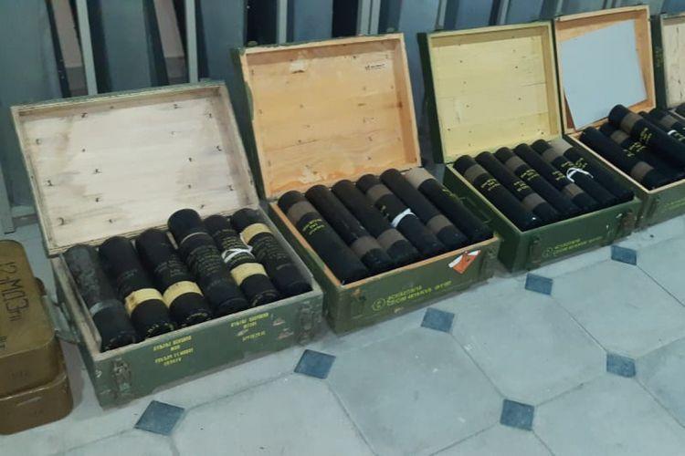 Боеприпасы, оставленные армянами при бегстве из Суговушана