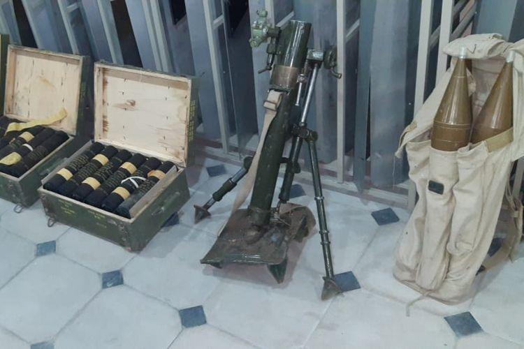 Боеприпасы, оставленные армянами при бегстве из Суговушана