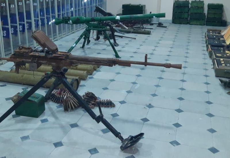 Боеприпасы, оставленные армянами при бегстве из Суговушана