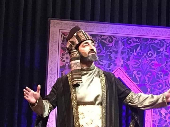 Турал Ахмед в образе Моллы Панаха Вагифа