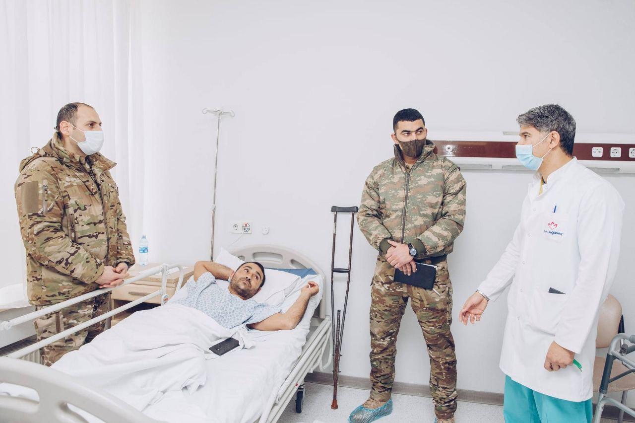 При поддержке Фонда "YAŞAT" успешно прооперированы участники Отечественной войны, получившие тяжелые ранения