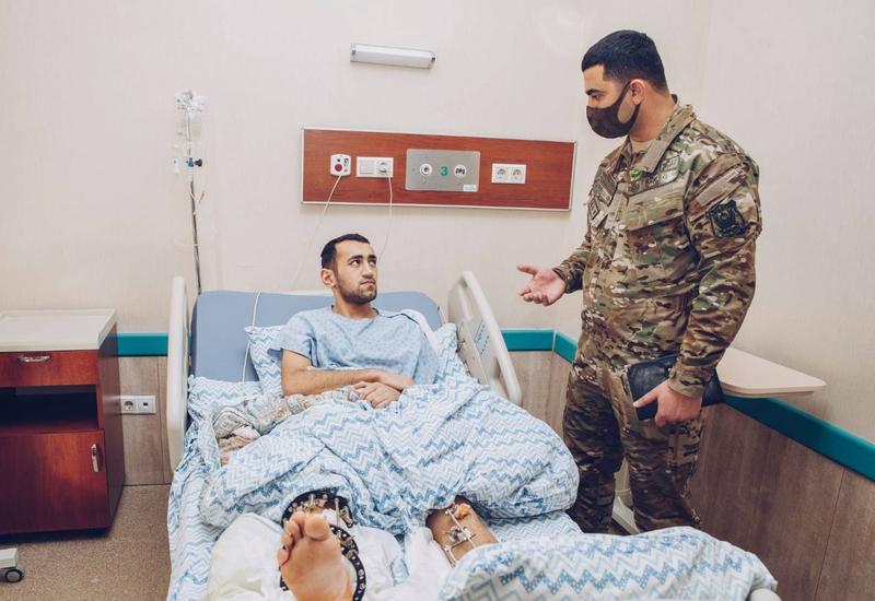 При поддержке Фонда "YAŞAT" успешно прооперированы участники Отечественной войны, получившие тяжелые ранения