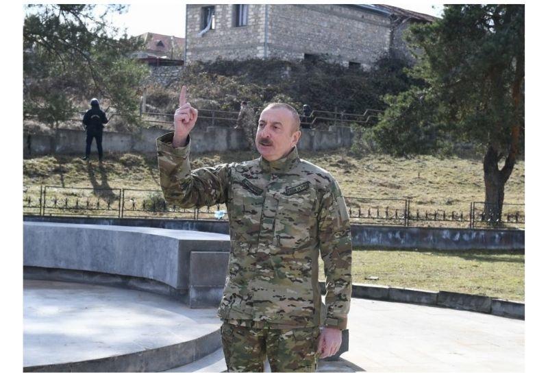 Prezident İlham Əliyev: Azərbaycan xalqı Şuşada bundan sonra əbədi yaşayacaq
