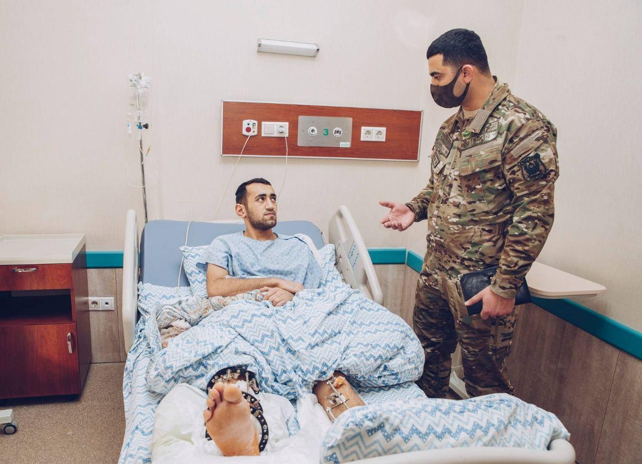 При поддержке Фонда "YAŞAT" успешно прооперированы участники Отечественной войны, получившие тяжелые ранения