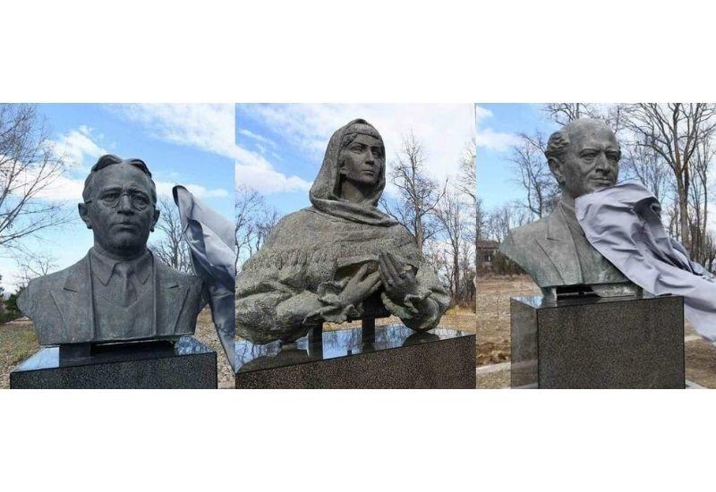 Кто создал памятники Хуршидбану Натаван, Узеира Гаджибейли и Бюльбюля, возвращенные в Шушу