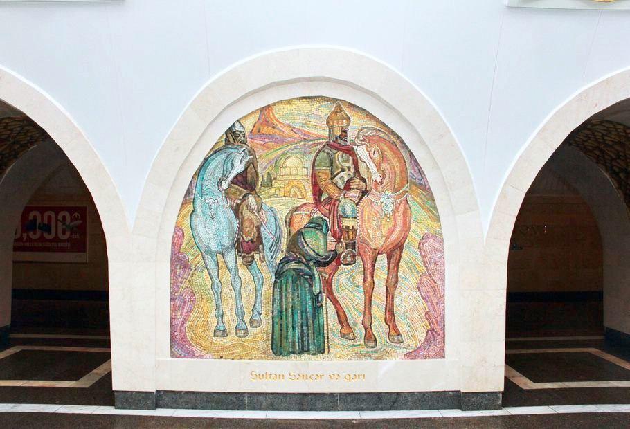 История создания одной из красивейших станций метро мира "Низами Гянджеви"