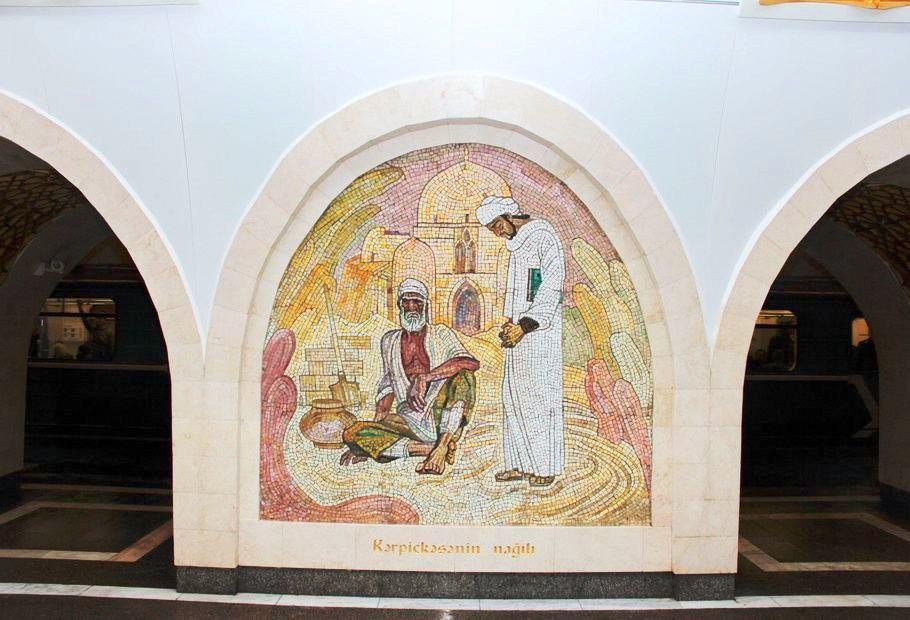 История создания одной из красивейших станций метро мира "Низами Гянджеви"