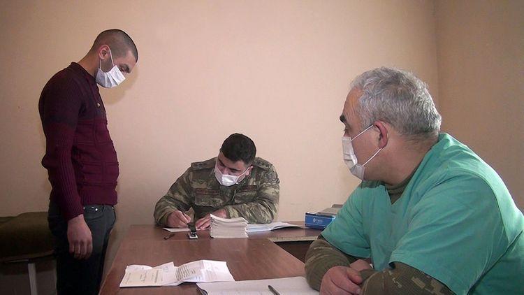 Проводится прием призывников в учебные воинские части