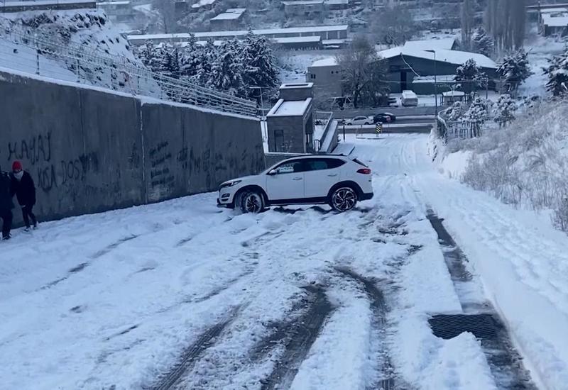 Стамбул замело снегом