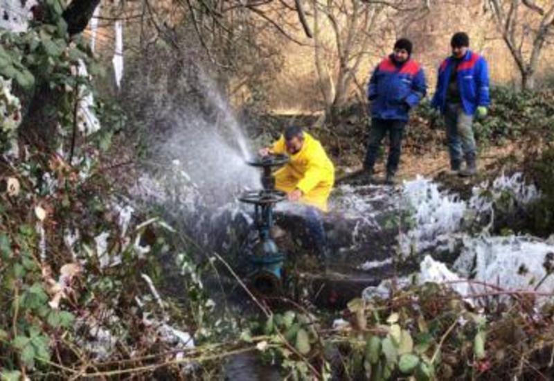 В Шуше восстановлены два водных источника