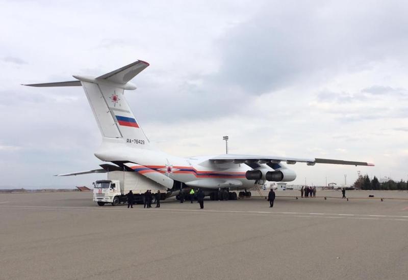 В Азербайджан из России доставлена новая техника для разминирования Карабаха