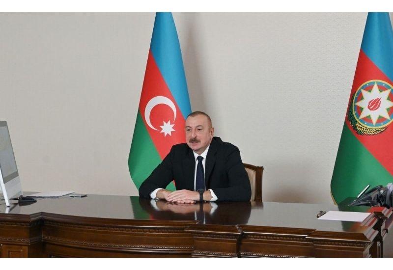 Prezident İlham Əliyev: Anlaşma Memorandumu Xəzərin karbohidrogen resurslarının mənimsənilməsində yeni səhifə açır