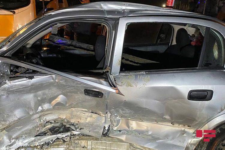 В Баку столкнулись 11 автомобилей, есть пострадавшие