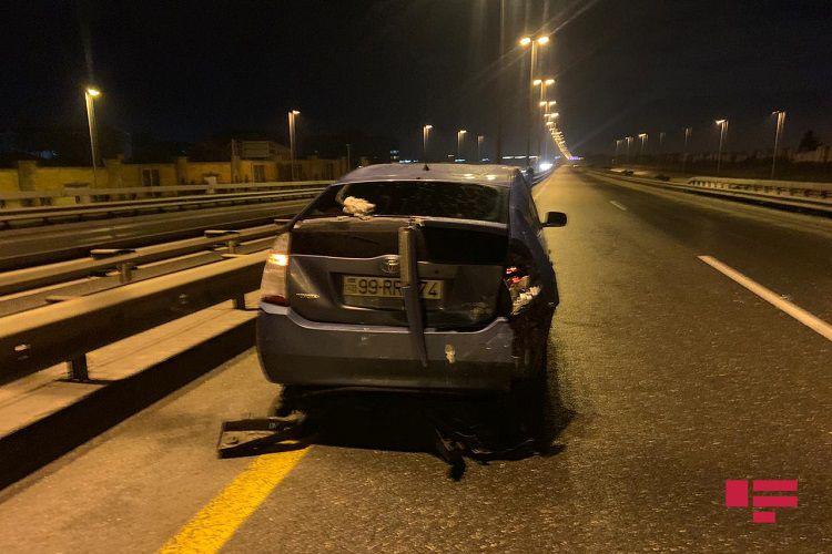 В Баку столкнулись 11 автомобилей, есть пострадавшие