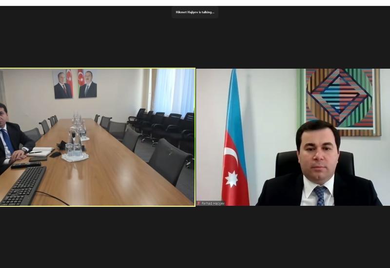 “Yüksəliş” müsabiqəsi Hikmət Hacıyevin təqdimatında vebinar təşkil edib