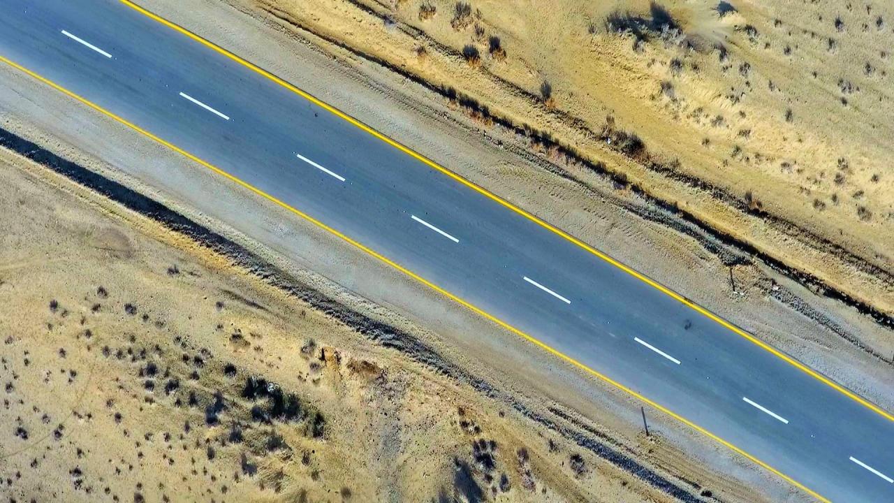Новая дорога в Самухском районе