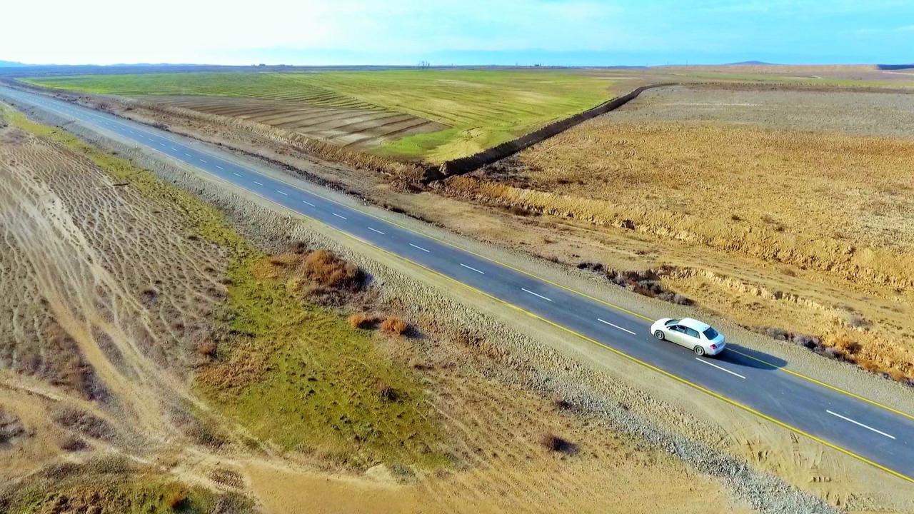 Новая дорога в Самухском районе