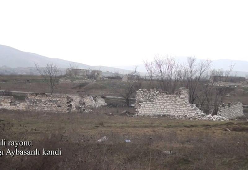Село Ашагы Айбасанлы Физулинского района