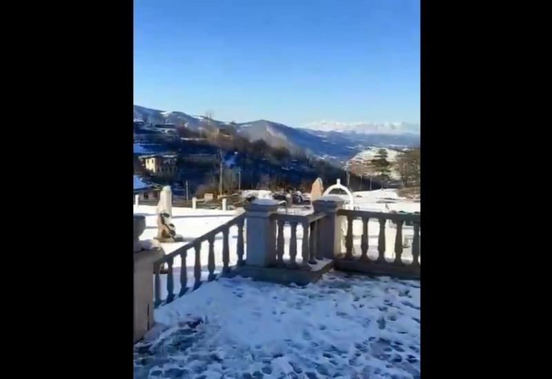 Новые кадры из освобождённой Шуши