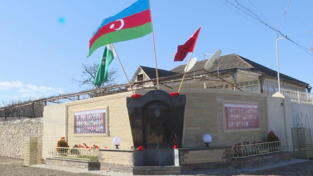 В Товузе создано табло в память о шехидах