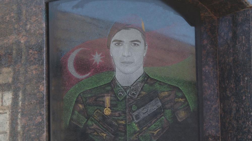 В Товузе создано табло в память о шехидах
