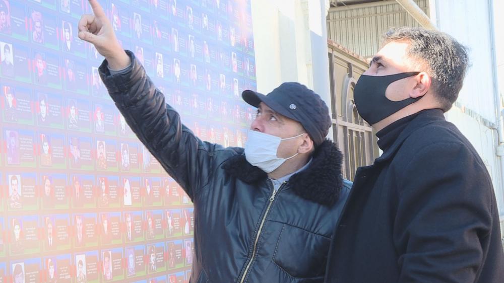 В Товузе создано табло в память о шехидах