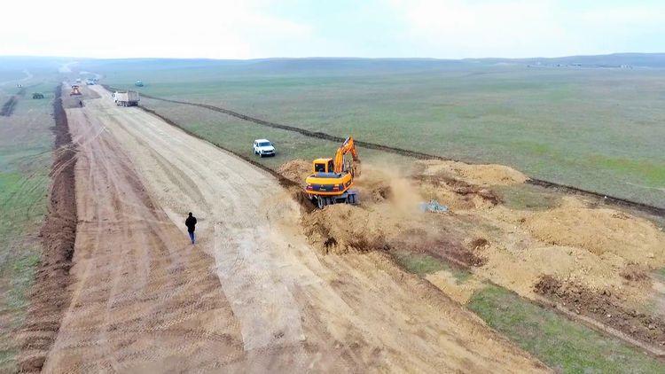 Строится новая дорога к заповеднику «Кешикчидаг»