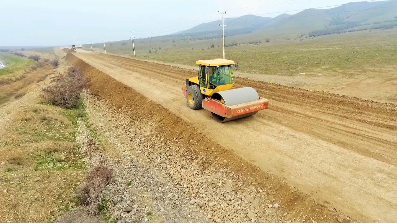 Строится новая дорога к заповеднику «Кешикчидаг»