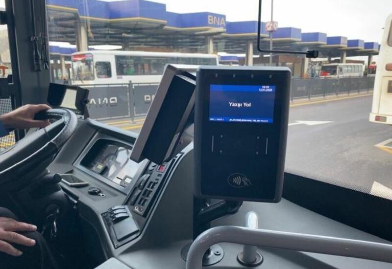 Названо количество бакинских автобусов с оплатой проезда посредством BakıKart