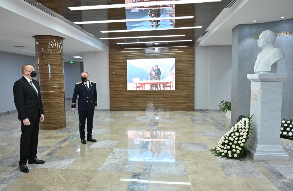 Президент Ильхам Алиев принял участие в открытии нового комплекса административного здания Генеральной прокуратуры