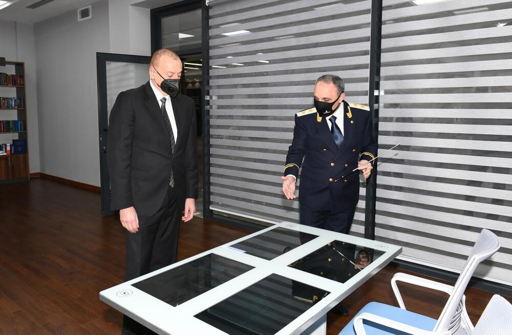 Президент Ильхам Алиев принял участие в открытии нового комплекса административного здания Генеральной прокуратуры