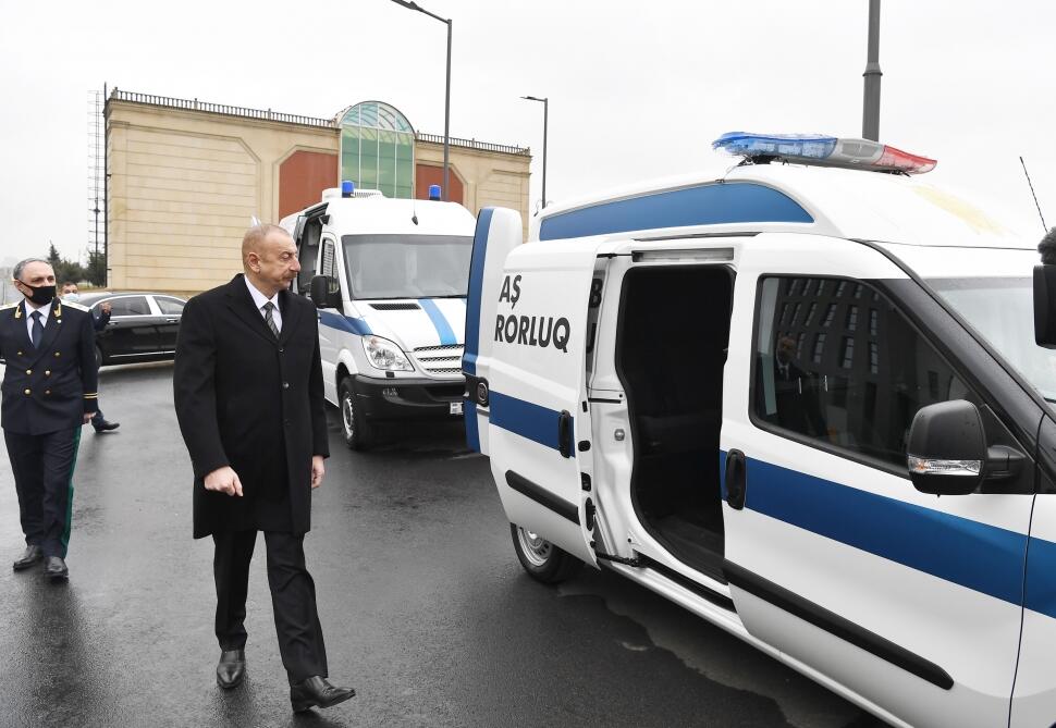 Президент Ильхам Алиев принял участие в открытии нового комплекса административного здания Генеральной прокуратуры