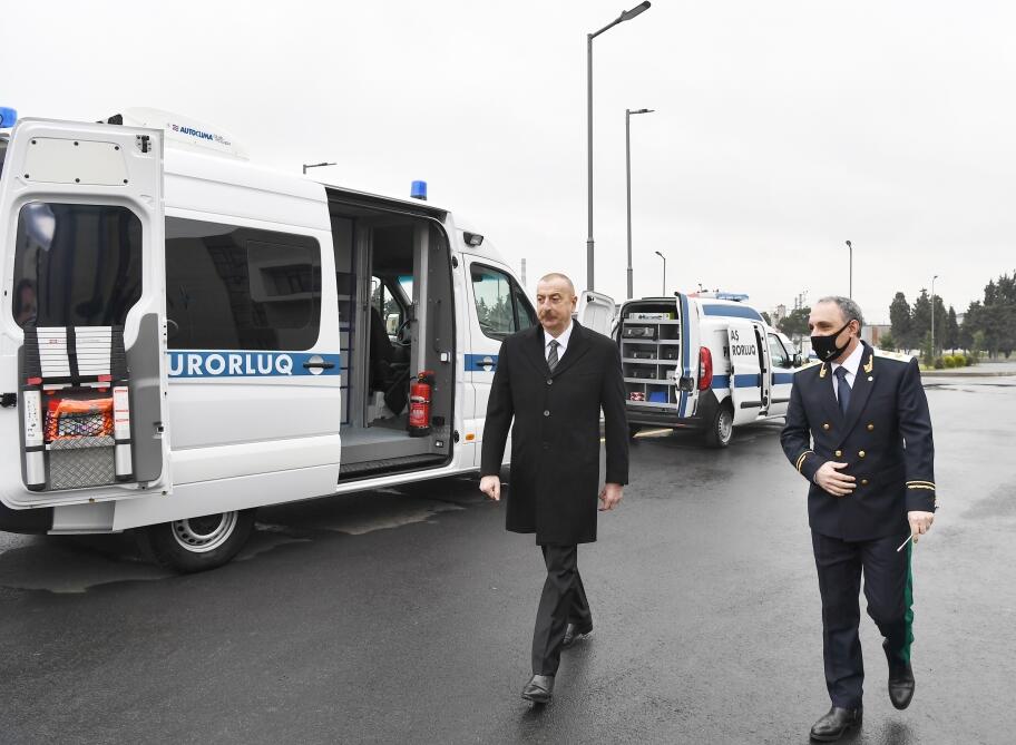 Президент Ильхам Алиев принял участие в открытии нового комплекса административного здания Генеральной прокуратуры