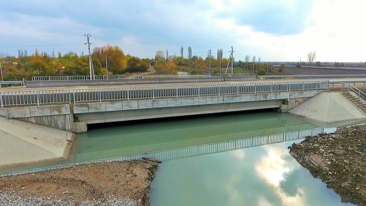 В Азербайджане построен новый автомобильный мост через Куру