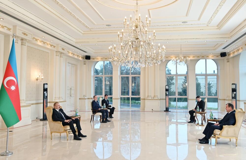 Президент Ильхам Алиев принял верительные грамоты новоназначенного посла Беларуси в Азербайджане