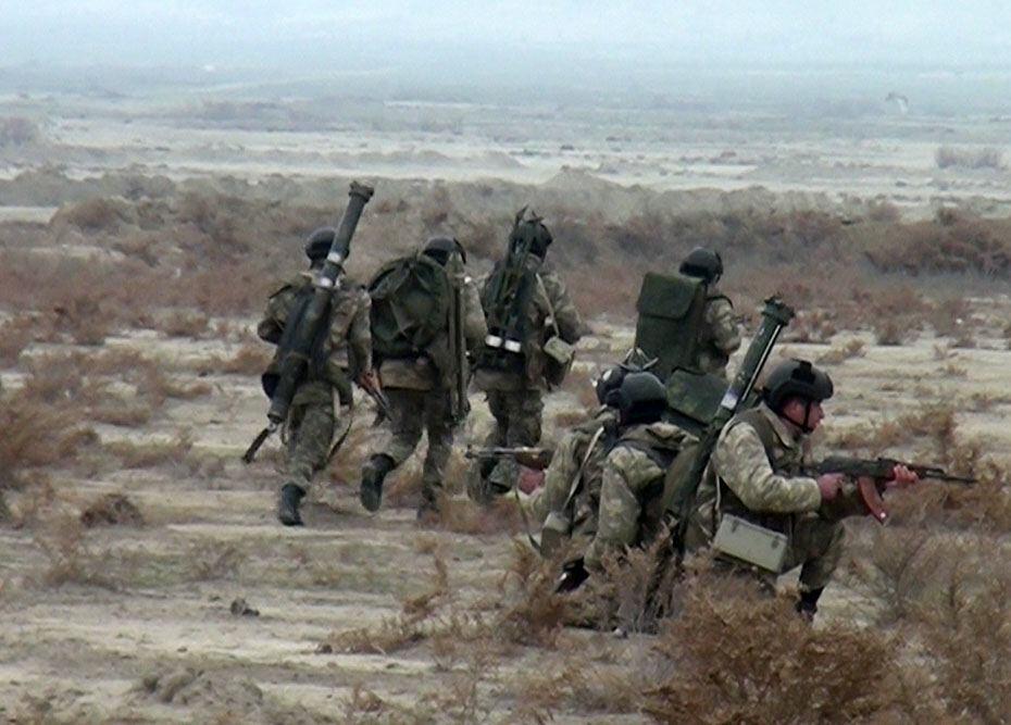 Минометные батареи провели боевые стрельбы