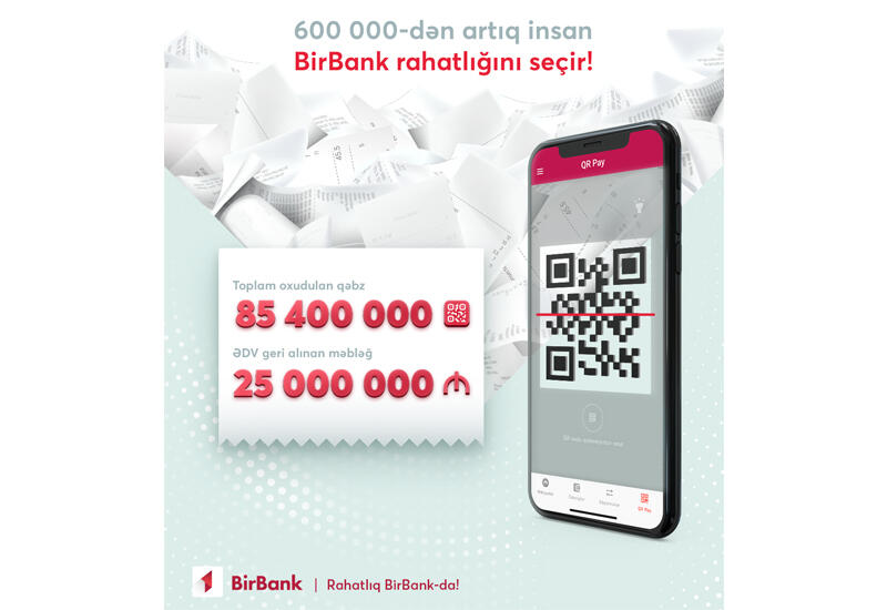 Для возврата НДС через BirBank более полумиллиона пользователей ввели 85,4 млн чеков