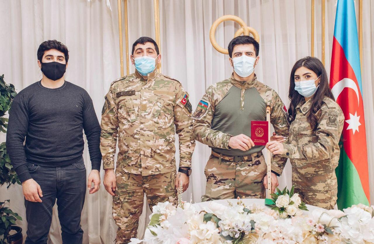 Ветеран Карабахской войны и спасшая его медсестра поженились