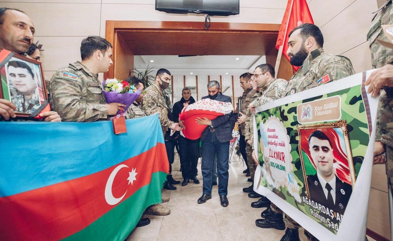 Фонд "YAŞAT" откроет счет на 5000 AZN для новорожденного ребенка еще одного шехида
