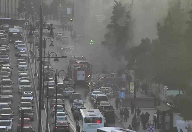 В Баку наблюдаются пробки
