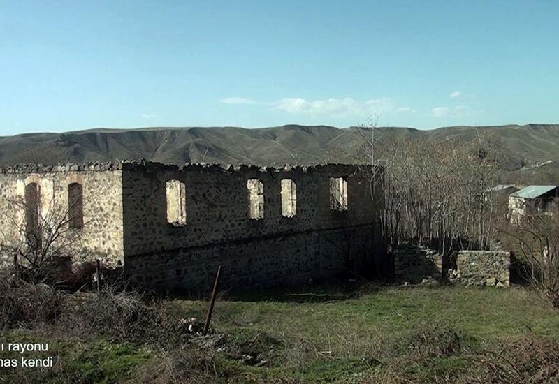 Разрушенное село Чайтумас Губадлинского района