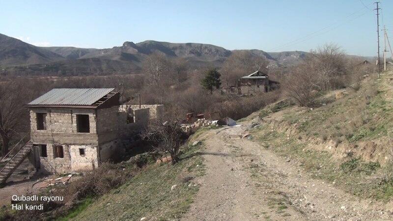 Минобороны показало село Хал в Губадлы