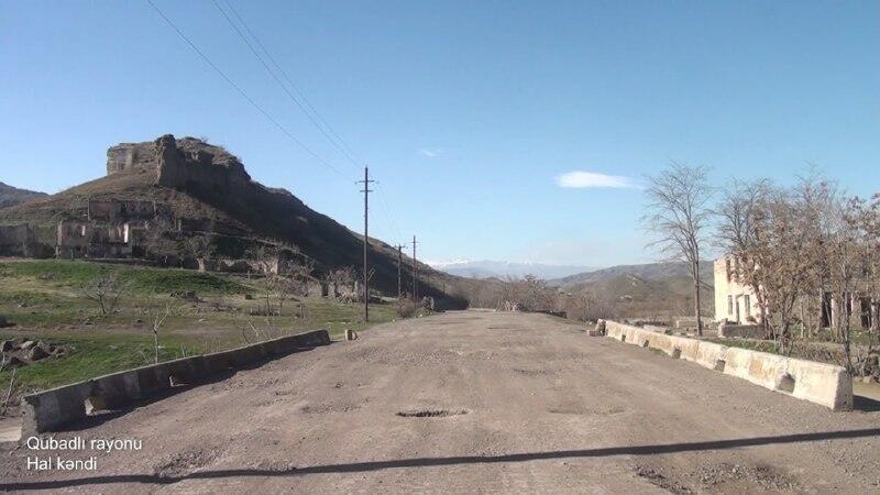 Минобороны показало село Хал в Губадлы