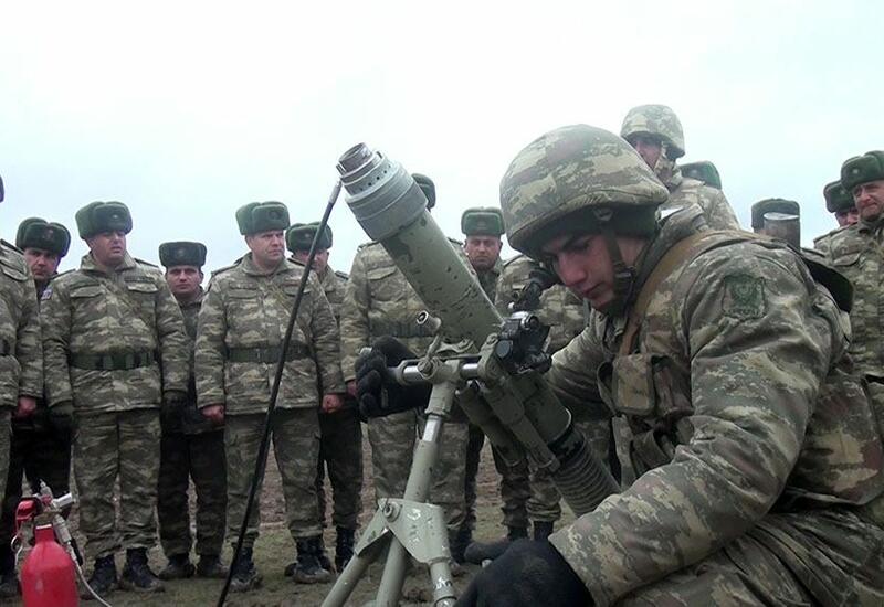 Minaatan batareyalarının döyüş atışlı təlim məşqləri davam edir