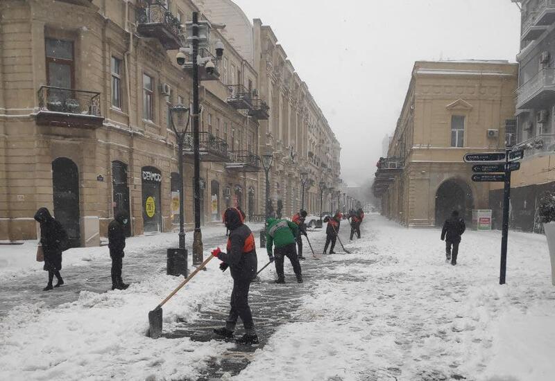 Температура в Баку опустится до -9 градусов