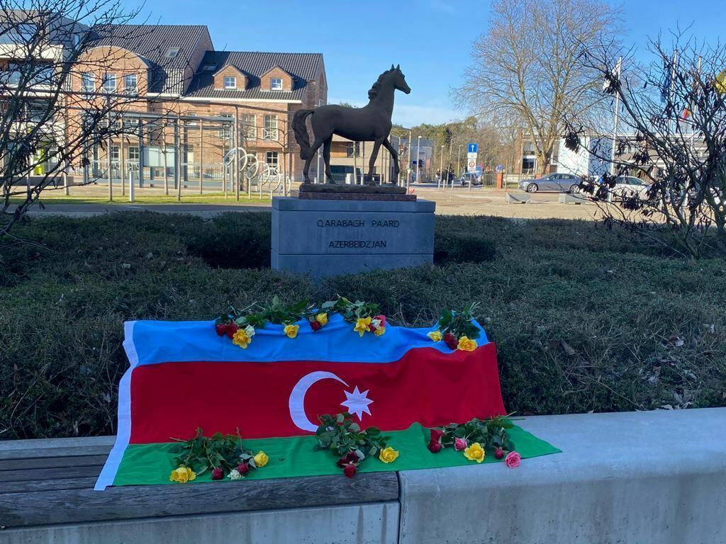 Belçikada Xocalı soyqırımının qurbanları yad edilib
