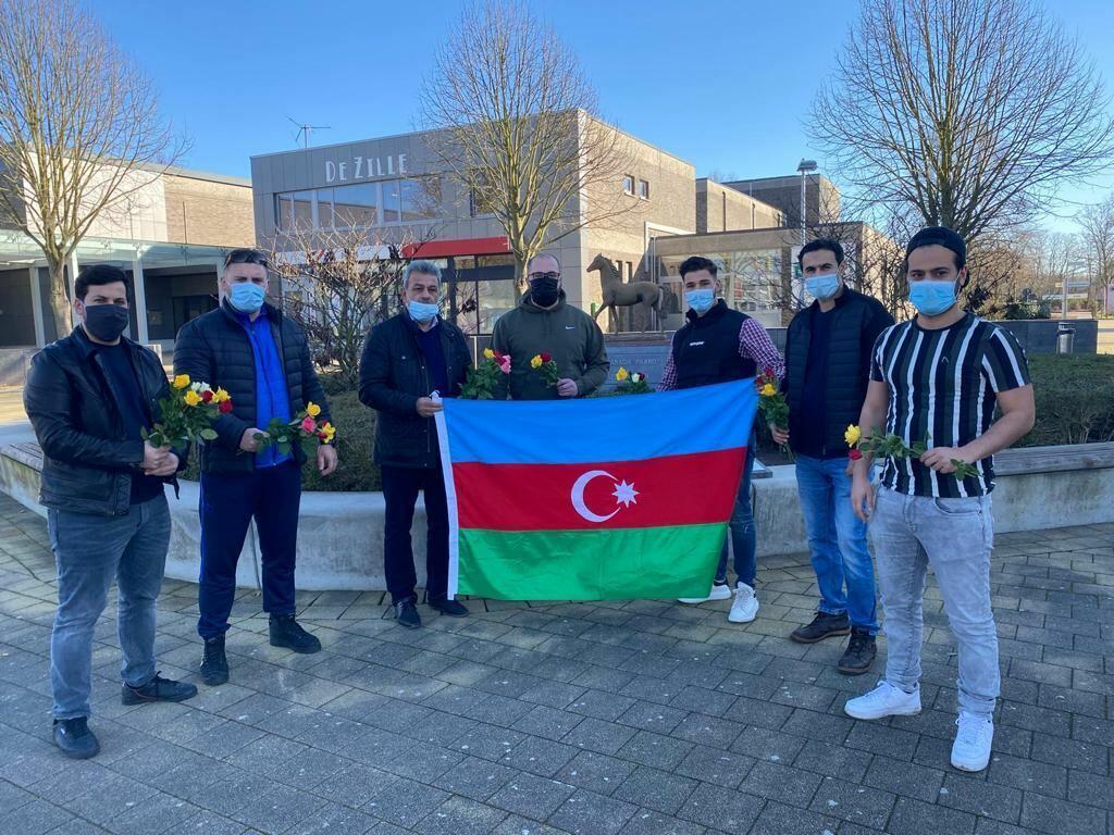 Belçikada Xocalı soyqırımının qurbanları yad edilib