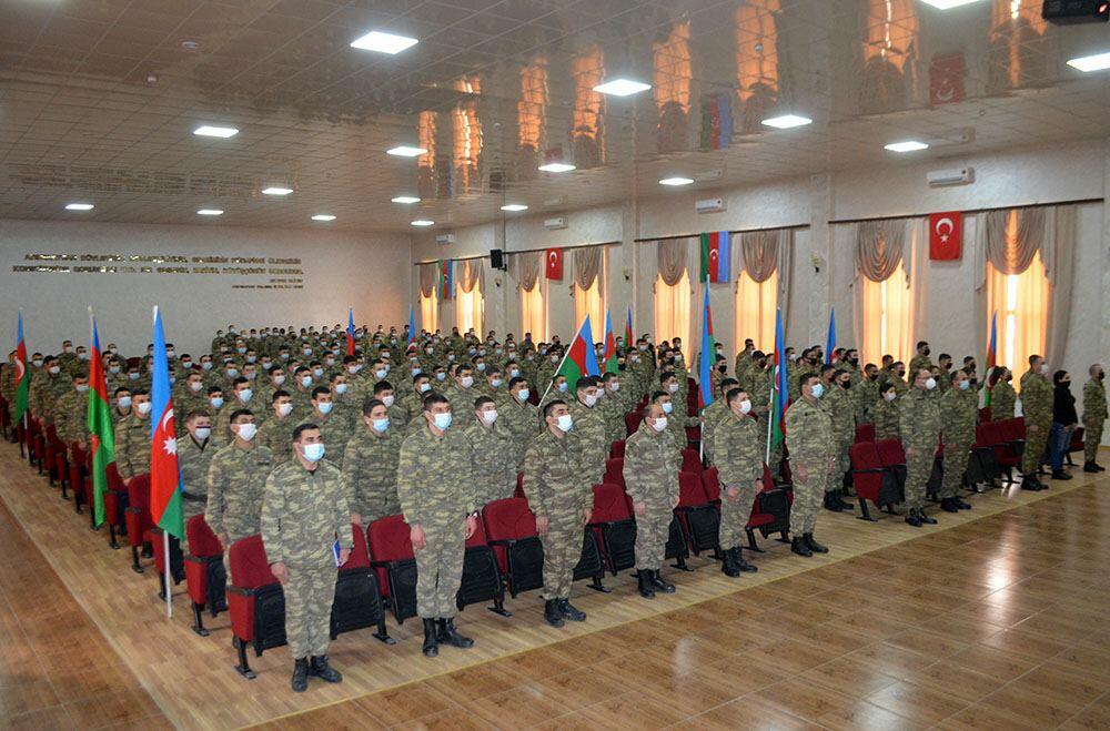 В армии Азербайджана проведены мероприятия в связи с 29-й годовщиной Ходжалинского геноцида