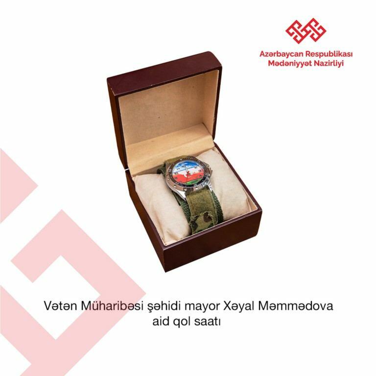 Первые экспонаты фонда Мемориального комплекса Отечественной войны Азербайджана и Музея Победы