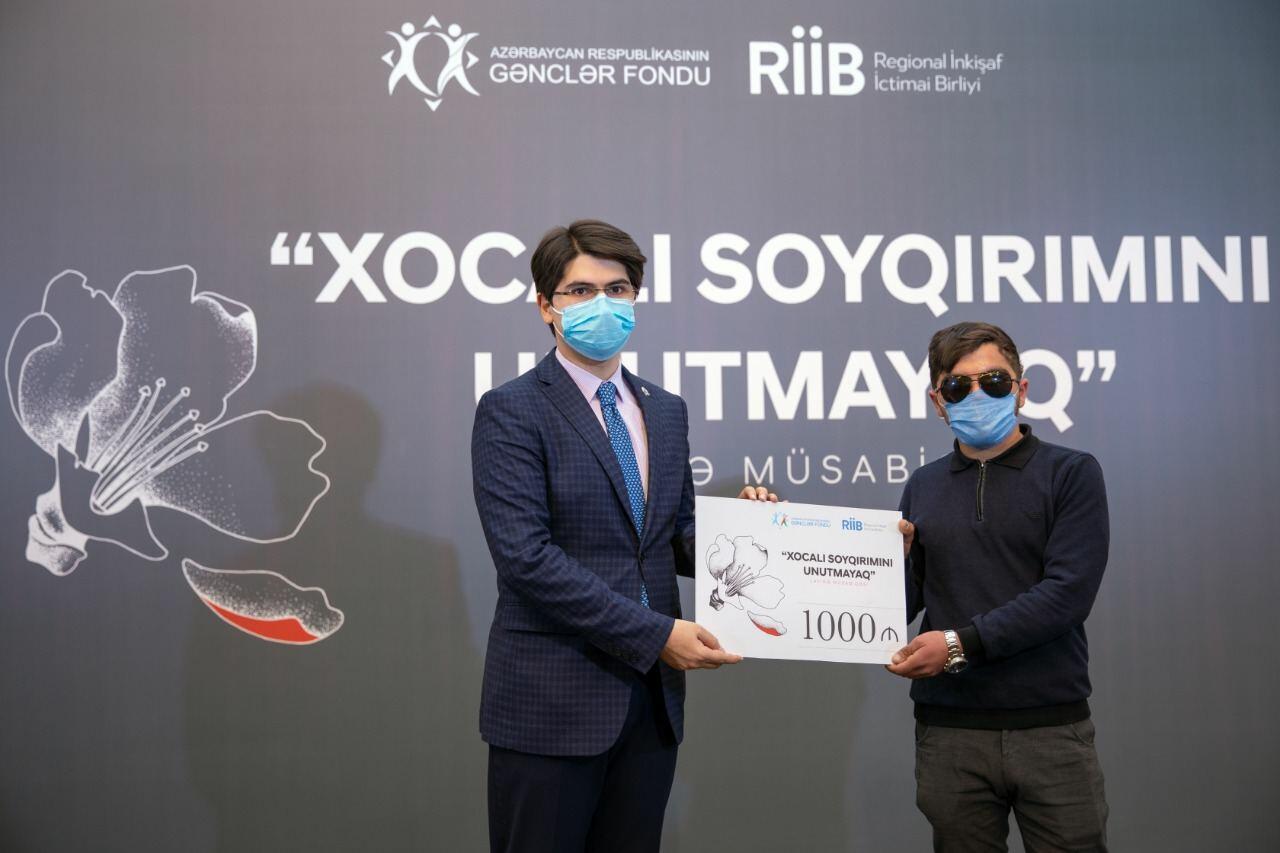 Определились победители конкурса проектов «Не забудем Ходжалинский геноцид»